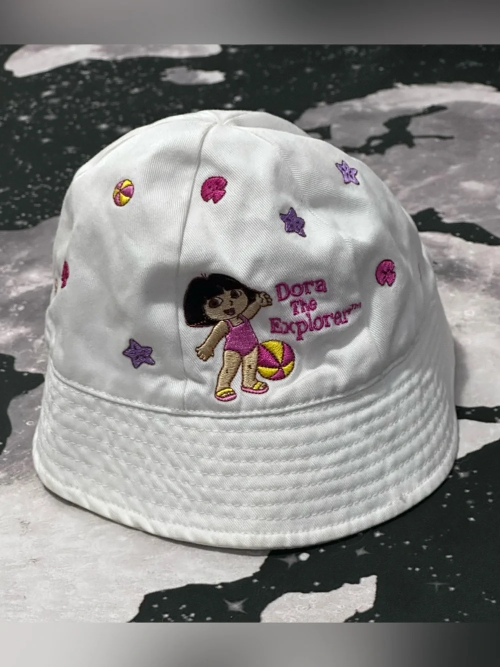 Dora The Explorer Embroidered Characters Bucket Hat